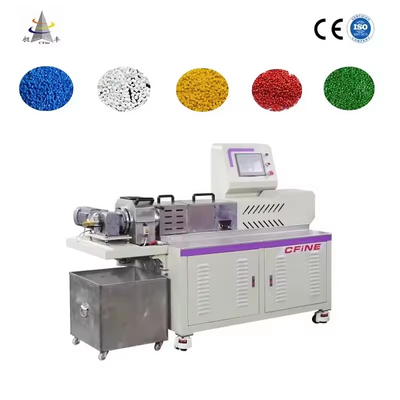 Ceramic Extrusion laboratory Lab Pelletizer 5L PLC Controlled