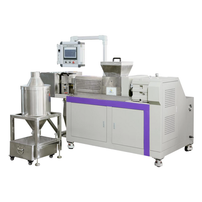 Custom Lab Granulator Twin Screw Machine For Rubber 60mm